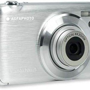 AGFA Photo Realishot DC8200 - Appareil Photo Numérique Compact Cam 18MP Full HD - Zoom 8X - Batterie Lithium - Carte SD 16GB