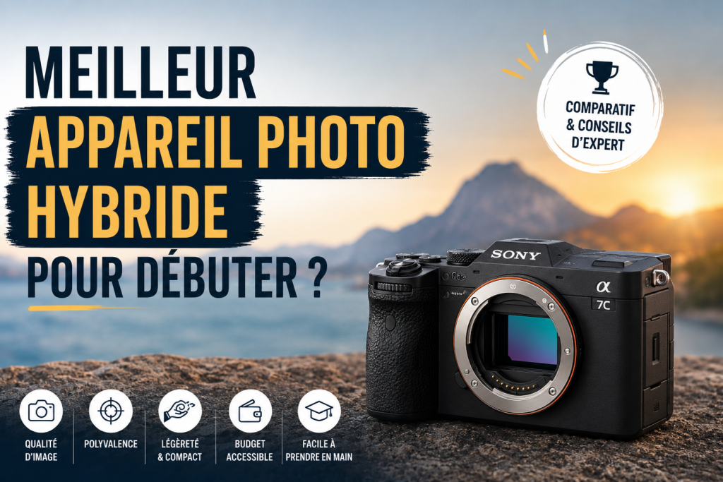 Meilleur appareil photo hybride pour débuter